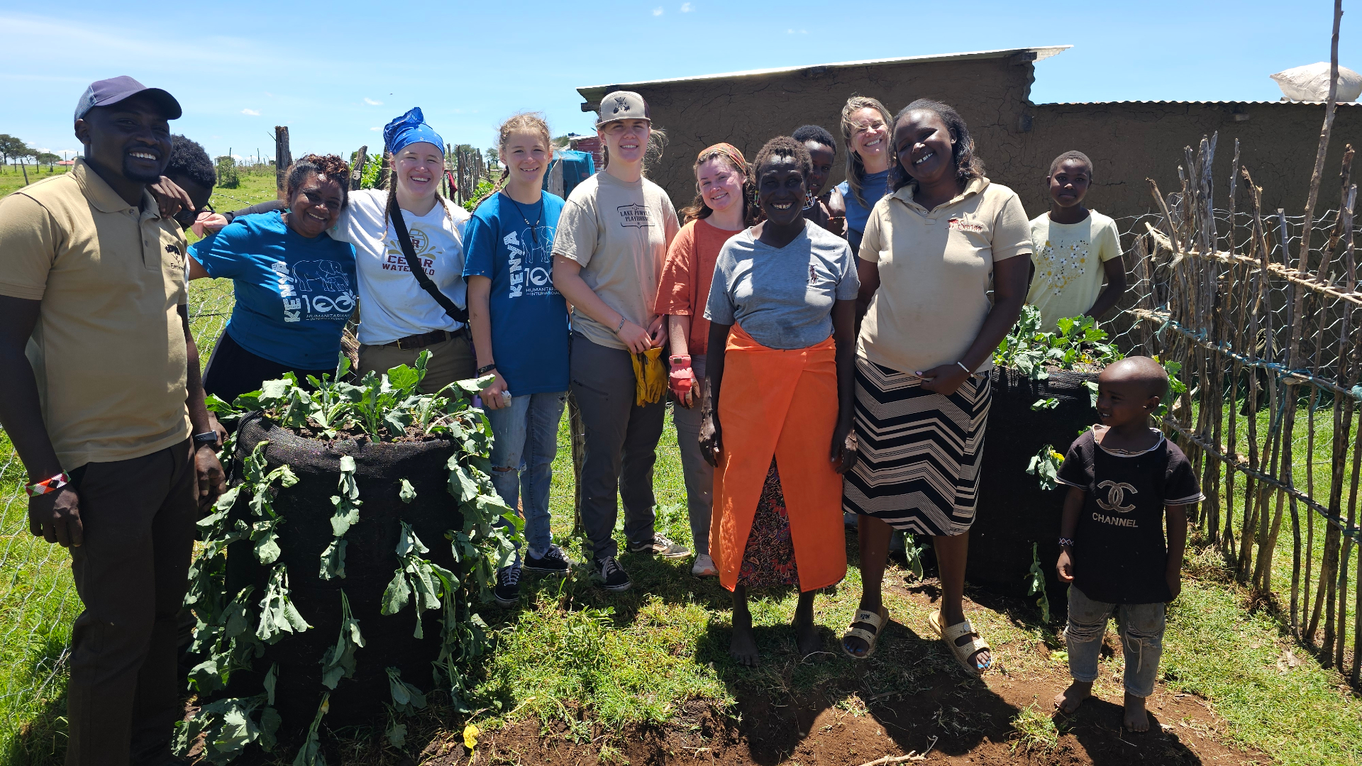 World Water Day to Earth Day: 150 Tanks, 50 Garden Towers, and a Month We'll Never Forget — Email of the Week story from 100 Humanitarians in Kenya